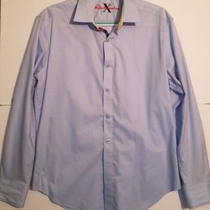 Robert Graham X Collection Blue Long Sleeve